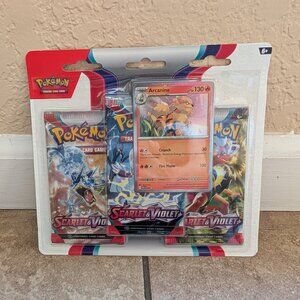 Pokémon Trading Card Game Scarlet & Violet 3 Booster Pack Blister Arcanine Foil
